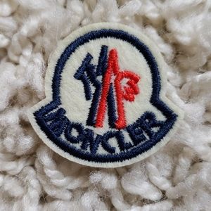 Moncler iron on patch for Parka Jacket hat
